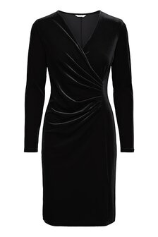 B.Young perlina wrap dress zwart